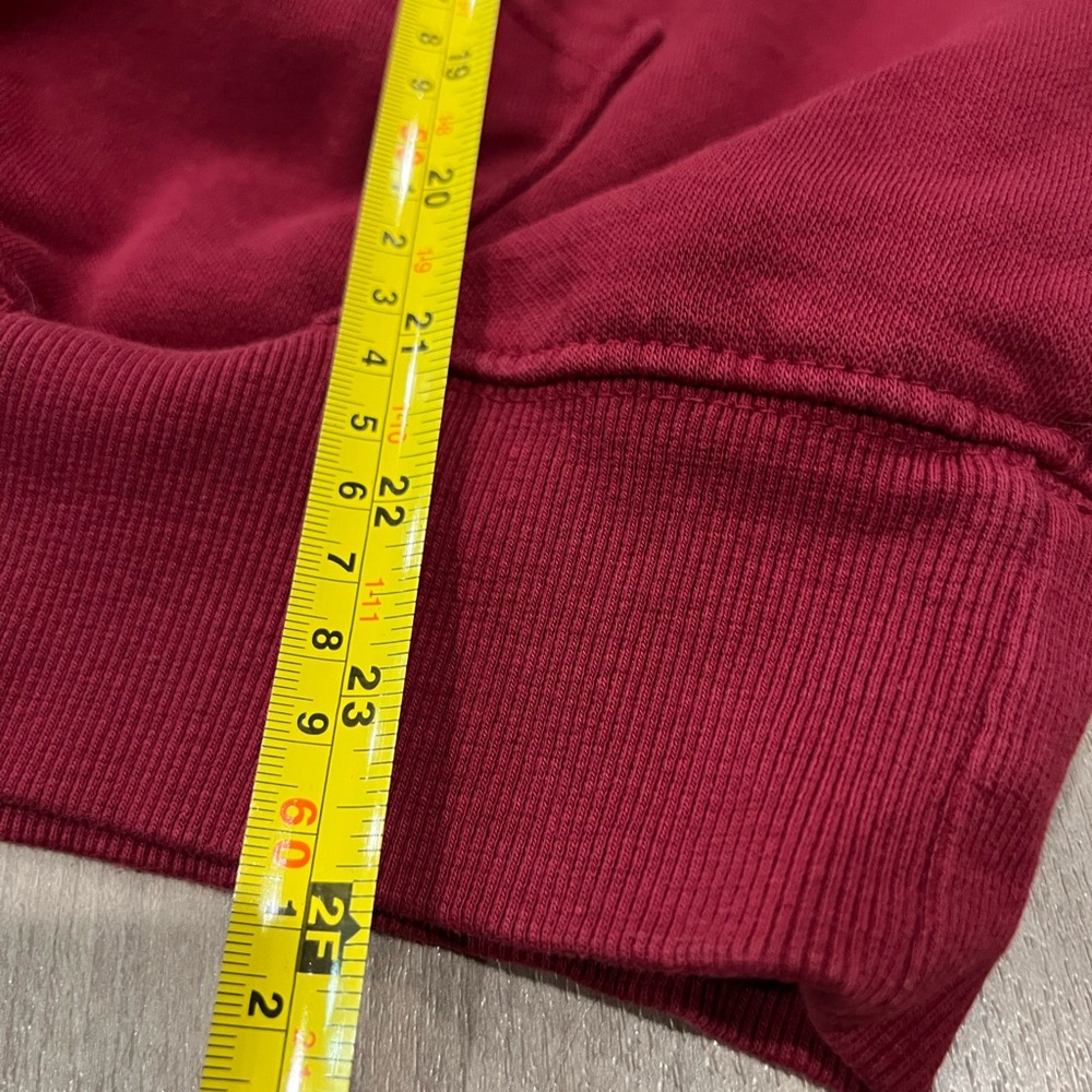 The North Face Men's Red Long Sleeve Pullover Hoodie Sweatshirt Size Small - Picture 4 of 5